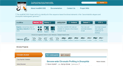 Desktop Screenshot of modencode.org
